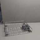 MSR Imports Expandable Rolling Metal Storage Basket-Home and Kitchen Storage Solution,Silver