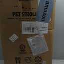 Bicystar Pet Stroller for Small Dogs Cats with Wheels, Detachable Carrier, Max Load 33 lbs, Easy Folding, Compact Portable, Dog Carriage Cart Car Seat 3 in 1