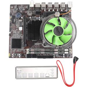 PC CPU Motherboard Set,X58 Desk Top PC Motherboard Set,for Intel Xeon X5650 CPU High Air Volume Radiator,8G Memory Main Board Set