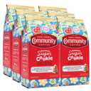 Community Coffee Grandma's Sugar Cookie Ground Coffee, Limited Edition Holiday Flavor, Natural Ingredients, 11 Ounce (Pack of 6)