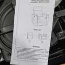 Swivel Recliner Chair, Glider Rocker Recliner Nursery Massage Chair with Extra Large Footrest, High Back, Upholstered Deep Seat for Living Room Office,Grey