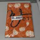 Fall Garden Yard Flag 28 x 40 Inch Outside Double Sided Burlap Pumpkin Welcome Flag Farmhouse Holiday Patio Lawn House Outdoor Decorations (Brown)