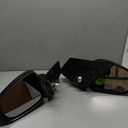 A-Premium Pair (2) Driver and Passenger Side Power Door Mirror - Compatible with Hyundai Elantra GT 2013 2014 2015 2016 2017 - Heated Manual Folding Black Outside Rear View Mirror