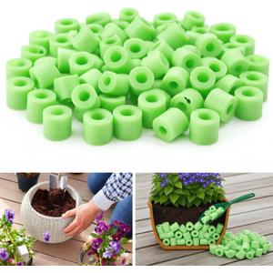 Pangda 50 Pack Hollow Foam Pot Filler Inserts, 3D Plant Drainage Material, No Cutting Required, Prevents Root Rot, Improves Drainage & Reduces Soil Use for Indoor Outdoor Planters