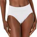 Warner's Women's No Pinching No Problems Dig-Free Comfort Waist Smooth and Seamless Hi-Cut Rt5501p (Large)
