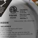 Kidde Smoke and Carbon Monoxide Detector, Hardwired with AA Battery Backup, Voice Alerts, Interconnectable, LED Status Lights, 85 dB Alarm, 5-inches, 30CUAR-V, 3 Pack, Exp Date: 2026 May, 11
