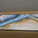 Blue Wall Art for Living Room - Abstract Canvas Wall Art, 40x20 Inches