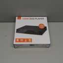 DVD Player, Region Free DVD Players for CD/DVD's, Compact DVD Player Supports NTSC/PAL System with RCA Stable Outputs/USB 128G Input, Contains Remote Control and RCA Cable-Not Support HDMI