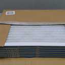 Aerostar 16x24x1 MERV 8 Pleated Air Filter, AC Furnace Air Filter, 6 Count (Pack of 1) (Actual Size: 15 3/4"x 23 3/4" x 3/4")