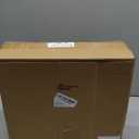 Leinuosen Set of 6 White Ceramic Christmas Village Houses Tabletop 5.1" Small Porcelain Winter Town Figurines for Farmhouse Rustic Xmas Tree Ornaments Holiday Centerpiece Mantel Shelf Decorations