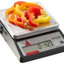 Taylor TE10FT 11-Pound Commercial Digital Portion Control Scale, 11 lb (5 kg) in 0.1 oz (1 g) Food and Cooking Scale, Tare and Hold Function, NSF, Stainless Steel Platform