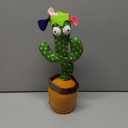Ayeboovi Dancing Talking Cactus Toy for Toddlers, Adjustable Volume 120 Songs Singing Cactus Repeating What You Say, Interactive Recording Mimicking Cactus Toy Baby Gifts for Boys and Girls