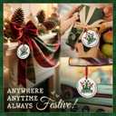 2 x Funny Beer Christmas Ornament 2025 - Rein-Beers Ornament for Tree, Hilarious Holiday Decoration for Beer Lovers, White Elephant Gift, or Coworker Exchange Present