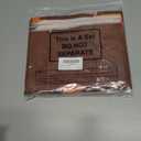 Frienda Autumn Kitchen Curtain Window Valances Set Football Pumpkin Kitchen Fall Curtain Thanksgiving Leaf Tier for Home Room Farmhouse Bedroom, 60 x 36 Valance, 36 x 30 Tier