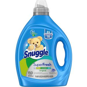 Snuggle Liquid Fabric Softener, SuperFresh Original, 150 Loads
