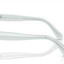 Swarovski Women's Sk2007 Square Prescription Eyewear Frames (Opal Light Blue/Demo Lens)