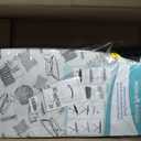 Duwee 13"35" Ironing Board Small with Heat Resistant Cover,Folding Compact Ironing Board,Light Weight,Easy to Storage