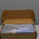 Cup Holder with Marker Slot, Acrylic Disposable Coffee Cup Dispenser Lids Straws Storage Organizer Mark Your Cup and Drink Up for Kitchen Bar Picnic Gathering Party Accessory (Clear)