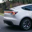 2025 2026 Tesla Model Y Juniper Rear Spoiler Wing, Rear Trunk Lip Spoiler Sporty Appearance (Matte Black)
