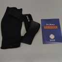 DR. BRACE ELITE Ankle Brace With Strap (Black-White, Large)