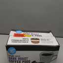 Amazon Brand - Happy Belly Variety Pack Compostable Coffee Pods, Compatible with K-Cup Brewer (Breakfast Blend, Dark/ Medium/ French Roast) 96 count (Pack of 1). BB Date 03-08-27