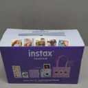 Fujifilm Instax Mini 12 Instant Film Camera All Included Holiday Bundle 2025 + Spray Art Instant Film 10 Exposures (Pastel Blue)