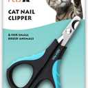 Cat Nail Clipper by H&H Pets - Professional Sharp Stainless Steel Claw Clipper Trimmer with Sturdy Non Slip Handles - for Cats & Small Animal at Home Grooming Accessories