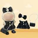 3 Sets Doll Clothes for 15 cm & 17 cm Dolls  Fits Sitting or Standing Figures  Outfits Only (Set 2, Dolls Not Included)