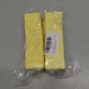 2 x Yellow Cheese Squeeze Toy,Soft Novelty Toy, Rebounding Sensory,Help for Relax,Focus, Sensory Cheese for & Adults, Food Theme Cheese Cubes Squishy Toys,Stress Balls for Adults (Yellow)