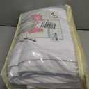 PartyVillage 4 Panels 5ftx20ft White Ceiling Drapes for Wedding Parties – 20 FT Extra Long Thick Polyester WrinkleFree Drapery Tent Decor Decorations for Birthday Party Ceremony Stage Swag