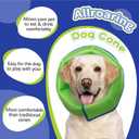 Dog Cone Collar After Surgery, Adjustable Soft Recovery Cone for Small Dogs to Stop Licking, Light-Weight Comfortable Elizabethan Collar for Dogs Anti-Bite Lick Protective Wound (Blue, S)