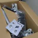 YOUNUOKE Black Dining Chairs Set of 2, Faux Leather Upholstered Kitchen & Dining Room Chairs with Back, Mid Century Modern Minimalist Accent Chair Armless for Guest Reception Waiting Living Room