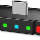 HomeSpot Bluetooth Audio Adapter with USB-C, Built-in mic, for Nintendo Switch, PS4, PS5, PC, Supports Headphones mic, aptX Low Latency, Dual Headphones, in-Game Voice Chat