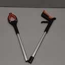 Grabber Reacher Tool, 32" Grabbers for Elderly, Lightweight Extra Long Handy Trash Claw Grabber, Mobility Aid Reaching Assist Tool for Trash Pick Up, Nabber, Litter Picker, Arm Extension (Orange1)