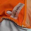 Tempt Me Women One Piece Swim Dress One Shoulder Swimsuit with Skirt Tummy Control Swimdress Bathing Suit (Orange, XL)
