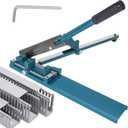 Cable Tray Cutting Tool PVC Cable Tray Cutter with Ruler, suitable for open-type plastic cable trays and covers, 45/90 PVC Cable Tray Cutter Manual Guide Rail Cutter