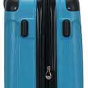 Rockland London Hardside Spinner Wheel Luggage, Carry-On 20", Turquoise
