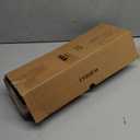 Silver Double Curtain Rod, 84 to 120 Inch Long Dual Curtain Rods with Aluminium Modern End Cap Finial, 1 Inch Adjustable Heavy Duty Window Treatment Rod, Telescopic Metal Double Drapery Pole Set