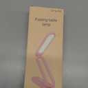 Giryuhd LED Desk Lamp for Office Home & Battery Operated Lamp Rechargeable Lamp Foldable & Portable Light, LED Desk Light Strip, 3 Brightness Dimmable Small Desk Lamp Wireless Reading Lamp (Black)