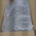 Delamu Hair Tool Organizer, Clear Acrylic Hair Dryer Holder with Detachable 3 Cups, Transparent Wave Design, Ideal for Makeup, Vanity, Bathroom countertop Organizers and Storage, as Christmas Gifts