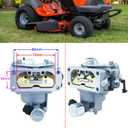 15004-7024 Carburetor Replaces for Kawasaki 15004-0763 15003-7115 15004-1010 15004-0866 15004-0940 15004-0941 15004-0865 Fits for FH641V FH661V FH680V FH721V FX850V with Oil Filter Fuel Pump