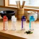 6 Pack Travel Size Seasoning Containers With Spoons, LeakProof Airtight Seasoning Jars For Outdoor Camping, Backpacking And Home Cooking