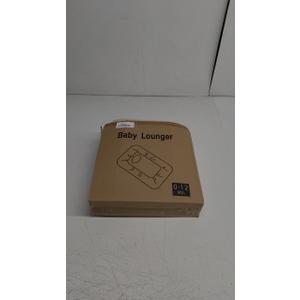 Baby Lounger for Infants 0-12 Months, Bionic Design Baby Lounger Soft Organic Cotton Breathable Lounger, Newborn Babies Essentials Gifts (F)