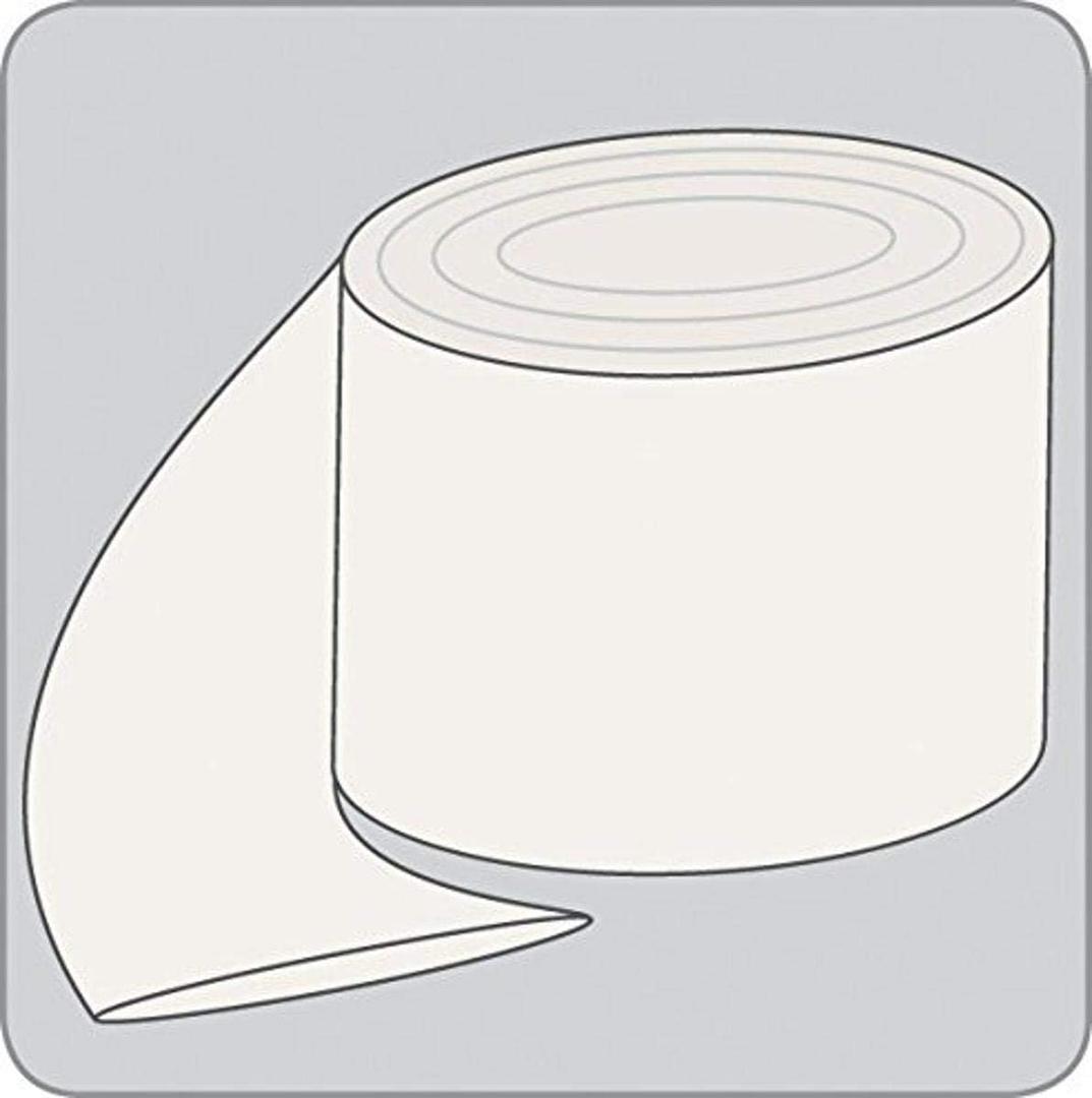 Medline Tubular Cast Stockinette, Non-sterile, Unbleached, 6" x 25yd, 1 Roll