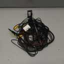 Spare Tire Backup Camera, Car Rear View Back Up Camera for Jeep Wrangler Spare Tire Mount 2007-2018, Waterproof Wide Angle Removable Camera Guidelines with OEM Monitor Adapter