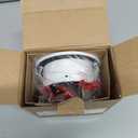 Halo Recessed 3003WHBB 3-Inch 35-Degree Adjustable Trim with Black Baffle, White