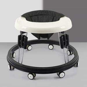 LEIYTFE Adjustable Baby Walker,Anti-Rollover Walker for Baby 6-18Months, Baby Walker with Wheels,Suitable for All Terrains,Oldschool Round Shape Baby Walker (Color : Black) LEIYTFE Adjustable Baby Walker,Anti-Rollover Walker for Baby 6-18Months, Baby Walker with Wheels,Suitable for All Terrains,Oldschool Round Shape Baby Walker (Color : Black)