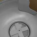 Good Pet Stuff Hidden Cat Litter Box Enclosure with Artificial Plant, Decorative Round Planter, Vented Carbon Charcoal Filter for Odor Control, Easy-to-Clean, Made in USA, Base Kit, Gray