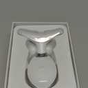 ELISHINE 7 Color Face and Neck Massager Light Therapy, Red Light Based Facial Massager for Skin Care, Smoothing, Firming (White)