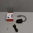 hooga Amber Book Light, Rechargeable Clip-On Blue Light Blocking LED Reading Light, 1600K Warm Eye Care for Bed, Students, Kids, Travel, Nursing, Studying